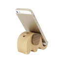 FQ marque en forme de main en bois animal titulaire de téléphone intelligent